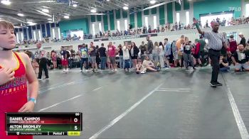 80 lbs Round 2 (10 Team) - Daniel Campos, Finger Lake Elite Grey vs Alton Bromley, U2 Upstate Uprising