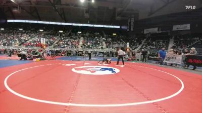 3A-120 lbs Cons. Round 1 - Garrett Redden, Mountain View vs Channing Wenzel, Powell