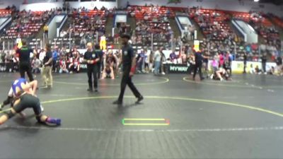 107 lbs Quarterfinal - Alex Moore, NBWC vs Logan Langmesser, St. Clair WC