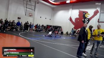 106 lbs Cons. Round 2 - Jimmy Purcell, Attica vs Kaden Thibodeau, GGB