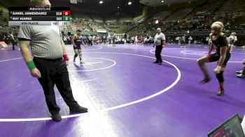 167 lbs 5th Place - Daniel Armendarez, Selma vs Ray Juarez, Bakersfield