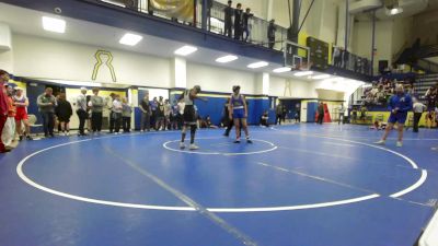 150 lbs Quarterfinal - Chris Gomez, Will Rogers vs Vashawn Chatman, Muskogee