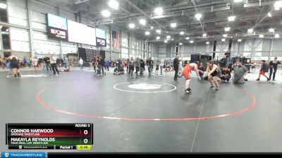 161-163 lbs Round 3 - Connor Harwood, Spokane Wrestling vs Makayla Reynolds, Team Real Life Wrestling