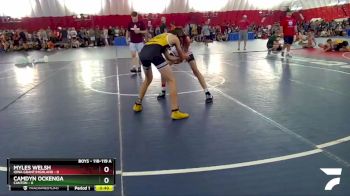 118-119 A Round 2 - Myles Welsh, Iowa Grant/Highland vs Camdyn Ockenga, Canton