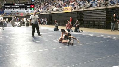 75 lbs Consy 1 - Marco DeFilippis, West Allegheny vs Alexander Bramer-Kuntz, Franklin Regional