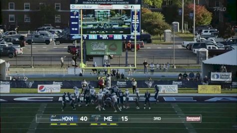 Highlights: Monmouth Vs Maine | 2024 CAA Football