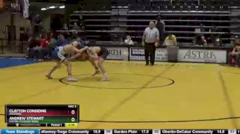 106 lbs Cons. Round 2 - Andrew Stewart, Easton-Pleasant Ridge vs Clayton Considine, Halstead