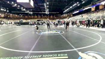 190 lbs Champ. Round 1 - Daniel Sanchez, Miami Southridge Hs vs Trevor Boileau, Olympic Heights