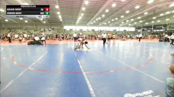138 lbs Rr Rnd 2 - Julius West, ICE Wrestling Blue vs Jordin Eddy, Ragin Raisins Concord HS