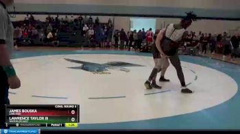 182 lbs Cons. Round 3 - James Bouska, Linn-Mar vs Lawrence Taylor III, Waterloo East
