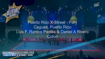 Puerto Rico X-Street - Fury [2026 L4 Senior Coed Day 2] 2026 UCA & UDA All Star Nationals