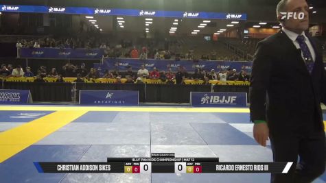 Christian Addison Sikes vs Ricardo Ernesto Rios III 2026 Pan Kids Jiu-Jitsu IBJJF Championship