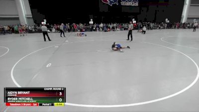 78 lbs Champ. Round 2 - Ryder Mitchell, Askren Wrestling Academy vs Aidyn Bryant, Missouri