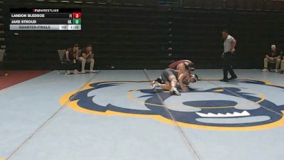 190 lbs Quarterfinal - Landon Bledsoe, Fountain Inn vs Jake Stroud, Gilbert