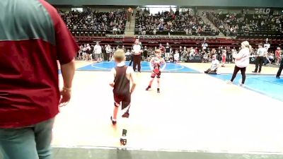 61 lbs Quarterfinal - Grayson Phillips, Collinsville Cardinal Youth Wrestling vs Aaron Taylor, Pocola Youth Wrestling