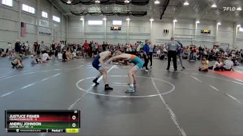 113 lbs Round 3 (6 Team) - Justuce Fisher, Youngstown Elite vs Andru Johnson, Capital City WC