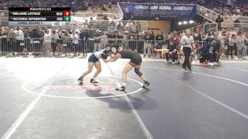 110 lbs Cons. Round 2 - Victoria Sifuentes, South Dade vs Melanie Loynaz, Mater Academy