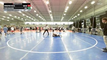 85 lbs Quarterfinal - Preston Silva, Ruthless Black vs Dom Malone, TSB