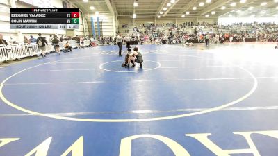 126 lbs Round Of 64 - Ezequiel Valadez, TX vs Colin Martin, VA