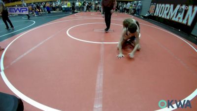 96 lbs Rr Rnd 3 - Logan Turner, Little Axe Takedown Club vs Abram Atchley, Norman Grappling Club