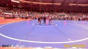 Quarterfinal - Raegan Reese, Keystone Wrestling Club vs Rydley Davis, Hutchinson