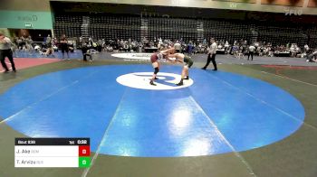 150 lbs Consi Of 16 #1 - Jared Ake, Redmond vs TJ Arvizu, De La Salle