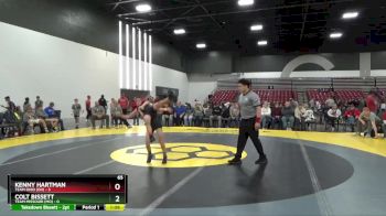 65 lbs Semis & 1st Wrestleback (8 Team) - Colt Bissett, Team Missouri (MO) vs Kenny Hartman, Team Ohio (OH)