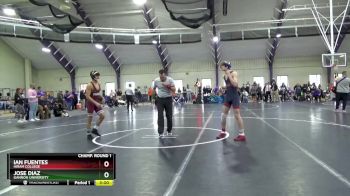 125 lbs Champ. Round 1 - Jose Diaz, Gannon University vs Ian Fuentes, Hiram College