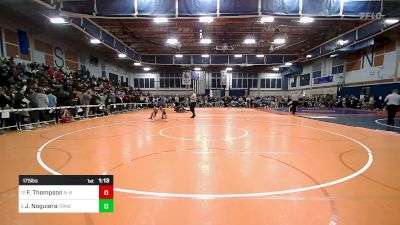 175 lbs Round Of 16 - Forrester Thompson, New Bedford vs John Noguiera, Framingham