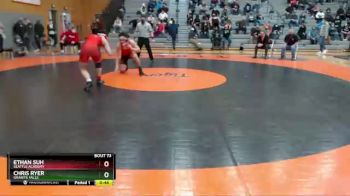 170 lbs Cons. Round 3 - Chris Ryer, Granite Falls vs Ethan Suh, Seattle Academy