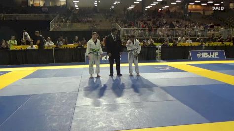 Kylie Ruby Cabbat vs Vincenza Domenica Donati 2025 Pan Kids Jiu-Jitsu IBJJF Championship