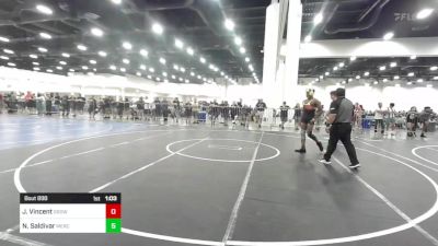 150 lbs Quarterfinal - Jayden Vincent, Osoway vs Nathan Saldivar, Mercenary