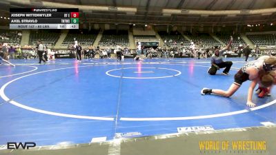 80 lbs Consi Of 16 #1 - Joseph Wittenwyler, RT Elite vs Axel Stravlo, Tough N Technical Wrestling Club