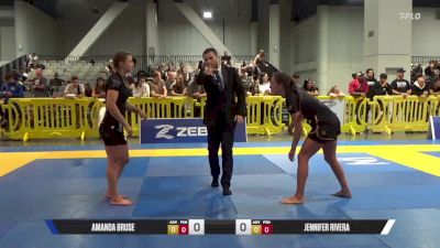 Jennifer Rivera vs Amanda Bruse 2025 American National IBJJF Jiu-Jitsu Open Championship