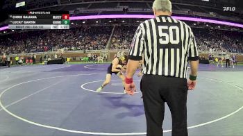 D3-132 lbs Semifinal - Lucky Gartin, Algonac vs Chris Galiana, Imlay City