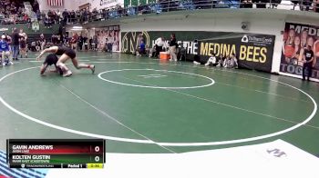 150 lbs Cons. Round 4 - Gavin Andrews, Avon Lake vs Kolten Gustin, Miami East (Casstown)