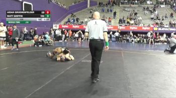 125 lbs Quarters & 1st Wb (16 Team) - Aidan Gruenenfelder, Loras vs Matt Griffin, TCNJ