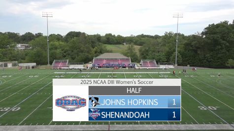 Replay: Johns Hopkins vs Shenandoah | Sep 6 @ 5 PM