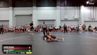 70 lbs Placement (4 Team) - James Bange, Backyard Bullies vs Elijah Wiley, MF Purge