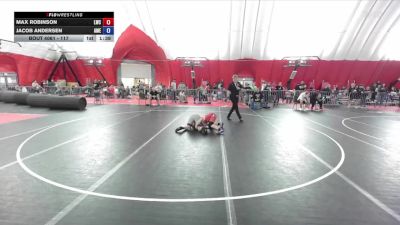 117 lbs Round 3 - Max Robinson, Lodi Wrestling Club vs Jacob Andersen, Amery