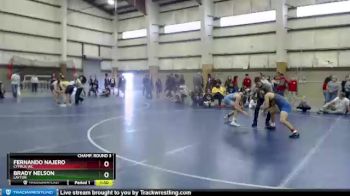 135 lbs Champ. Round 3 - Fernando Najero, Cyprus WC vs Brady Nelson, Layton