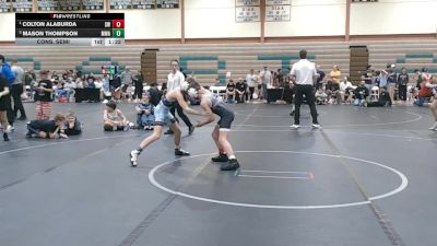 80 lbs Cons. Semi - Colton Alaburda, Seawolf Wrestling vs Mason Thompson, McDonald Wrestling Academy