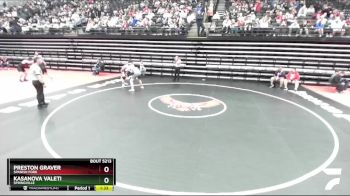 190 lbs Cons. Round 1 - Kasanova Valeti, Springville vs Preston Graver, Spanish Fork