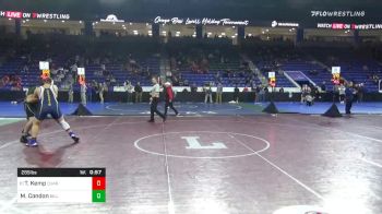 285 lbs Prelims - Tristan Kemp, Quabbin vs Mike Condon, Billerica