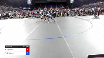 145 lbs Cons 64 #2 - Brady Collins, Pennsylvania vs Tyree Graham, Florida