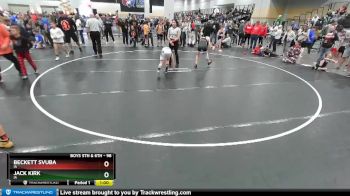 98 lbs Cons. Round 2 - Beckett Svuba, IA vs Jack Kirk, IA