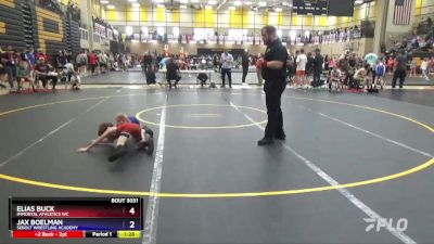 56 lbs Round 3 - Elias Buck, Immortal Athletics WC vs Jax Boelman, Sebolt Wrestling Academy