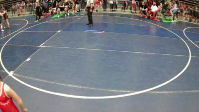 56 lbs Cons. Sub-quarters - McCoy Haws, North Sanpete Little League vs DaeLynn Hernandez, Sublime Wrestling Academy