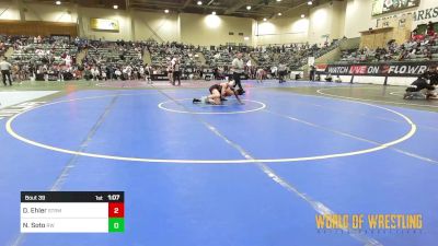 100 lbs Round Of 16 - Devin Rocco Ehler, Storm Elite vs Noah Soto ...