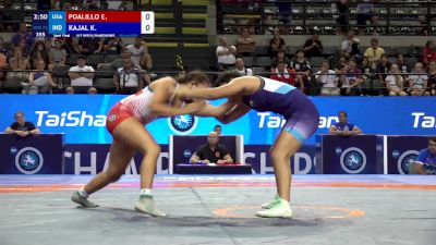 73 kg 1/2 Final - Ella Poalillo, United States vs Kajal Kajal, India